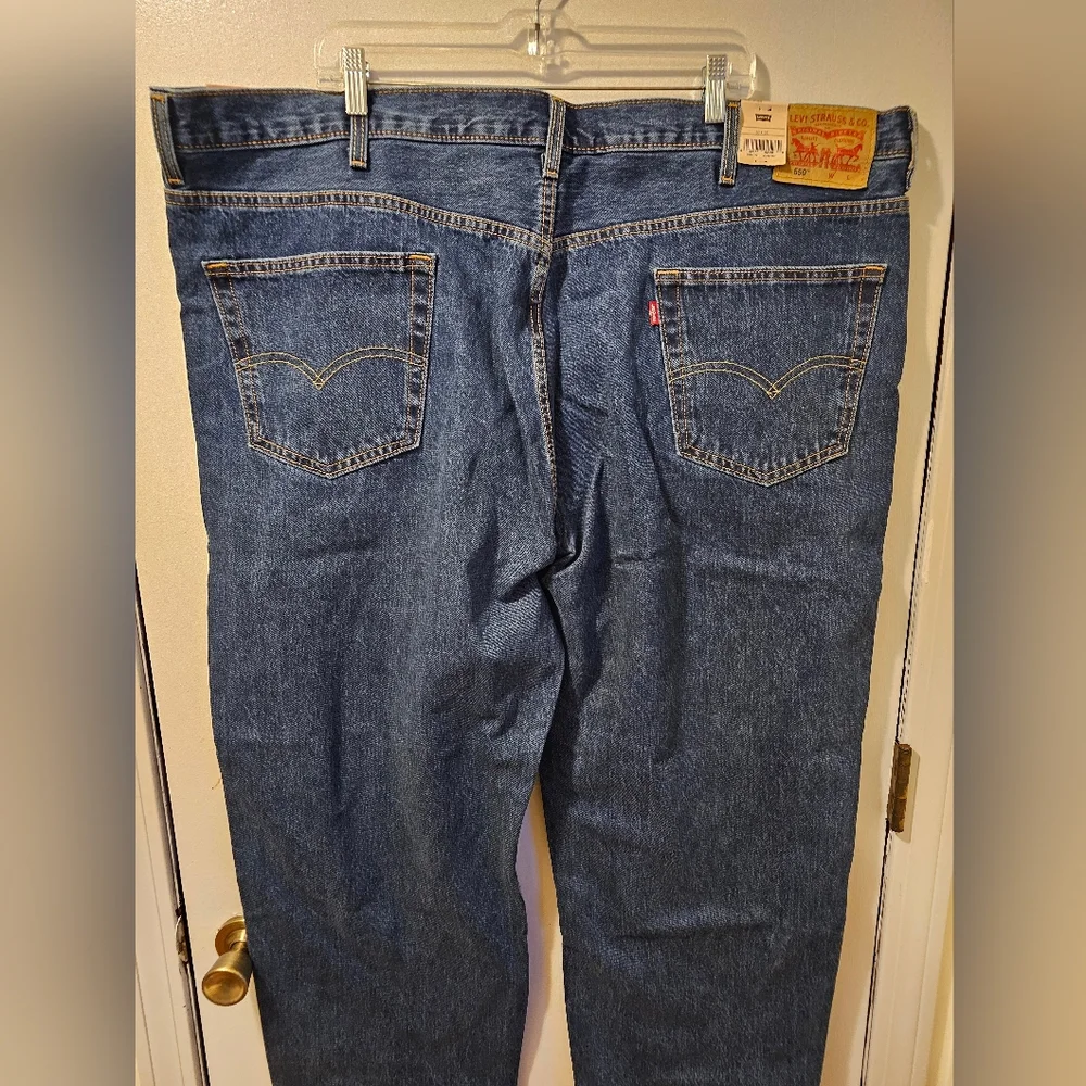 Levi's 550 Jeans Relaxed Fit 100% Cotton Men's Size 50 X 32 NWT